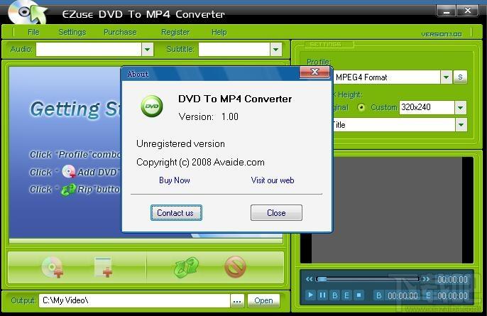 Ezuse DVD to MP4 Converter,Ezuse DVD to MP4 Converter下载,Ezuse DVD to MP4 Convert