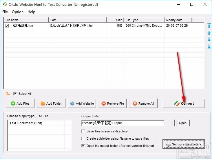 Okdo Website Html to Text Converter,HTML转TXT,文件转换