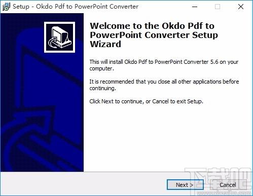 Okdo Pdf to PowerPoint Converter下载,PDF转PPT转换器