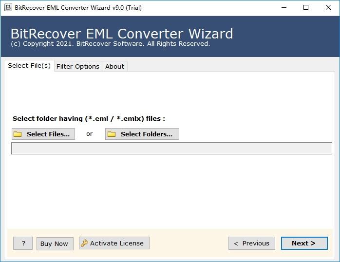 BitRecover EML Converter Wizard下载,EML文件转换,翻译转换,文档转换
