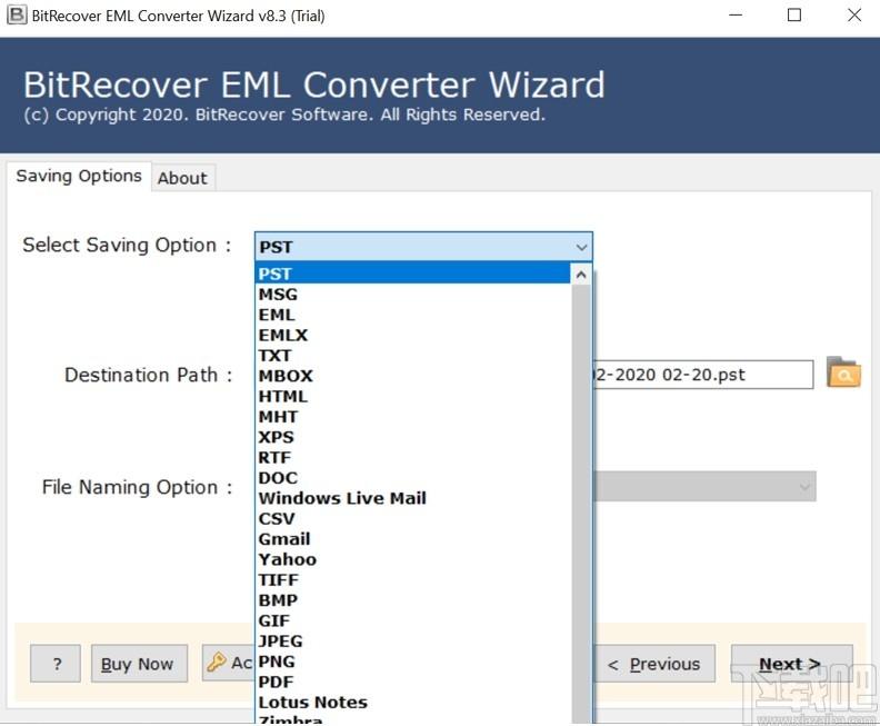 BitRecover EML Converter Wizard下载,EML文件转换,翻译转换,文档转换