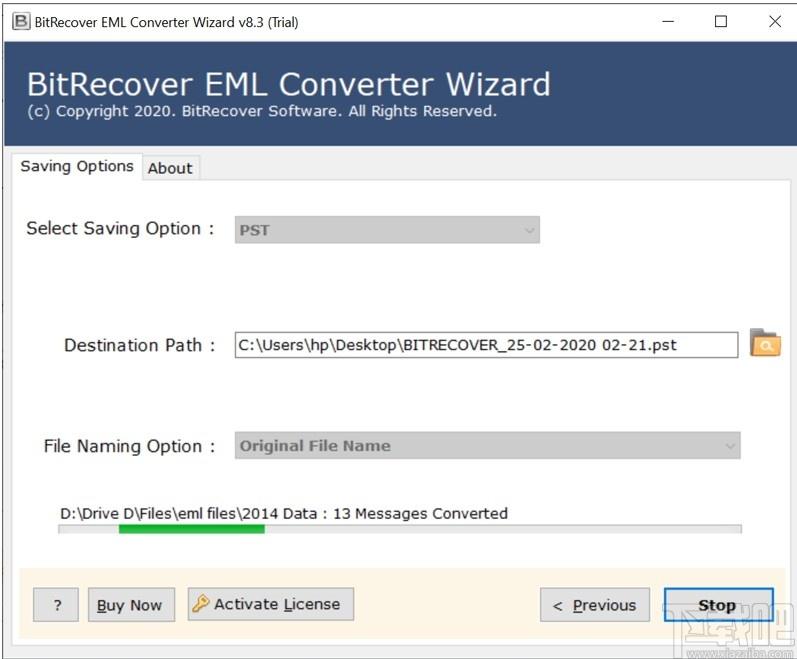 BitRecover EML Converter Wizard下载,EML文件转换,翻译转换,文档转换